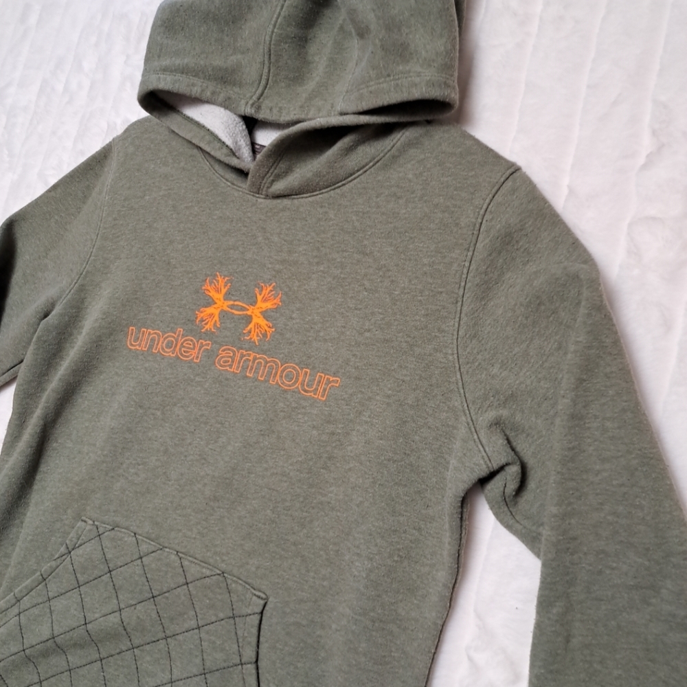 Under Armour UA Realtree Green Semi- Fitted Womens Hoodie Size Small